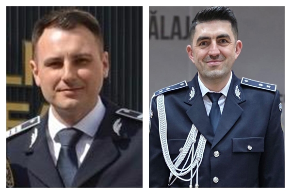 De la primii pasi in Politiei la avansarea anticipata povestea a doi politisti rutieri din Salaj evidentiati prin implicare si profesionalism desavarsit