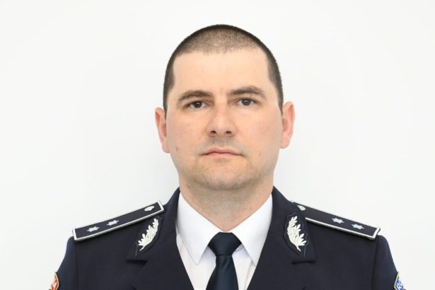 Seful Politiei Zalau a fost avansat in gradul de comisar pentru merite deosebite in activitate