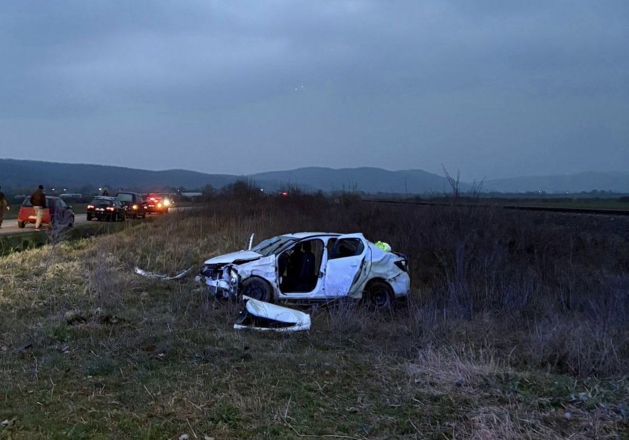 foto accident in somes odorhei cauzat de un sofer sub influenta alcoolului