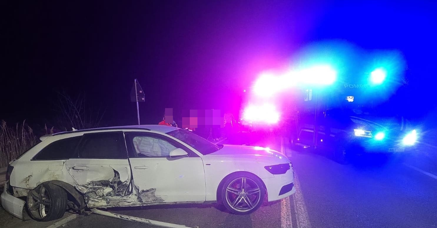 foto in weekend accident rutier cu 3 masini pe centura zalau