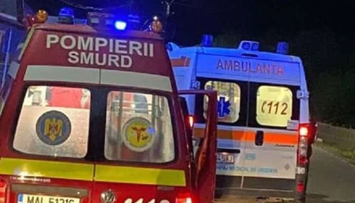 Accident in Samsud un sofer beat a lovit un gard cu masina apoi a ricosat intr un autoturism parcat