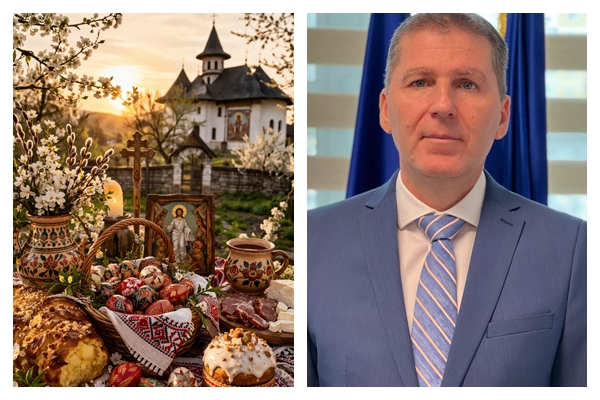 Alexandru Pura subprefectul judeului Salaj va doreste un Paste Fericit