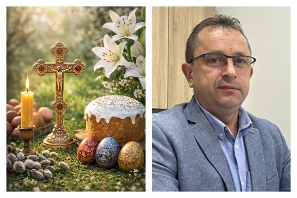 Alin Oros directorul Transurbis Zalau va doreste un Paste Fericit si o Florie plina de liniste