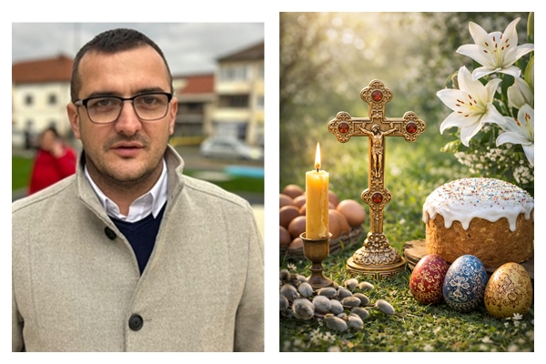 Bogdan Bercean presedintele PSD Mesesenii de Jos va doreste un Paste Fericit si o Florie linitita
