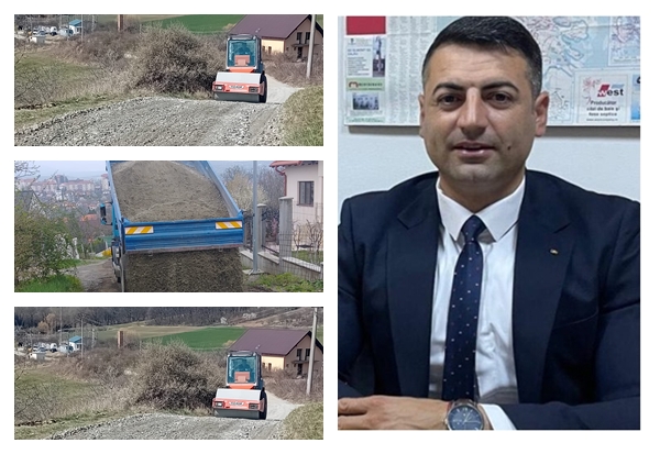 Citadin continueaza lucrarile de asfaltare pe mai multe strazi din Zalau