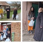 Cu ajutorul Episcopiei Salajului 350 de familii din Salaj au beneficiat de pachete cu alimente si imbracaminte de Paste