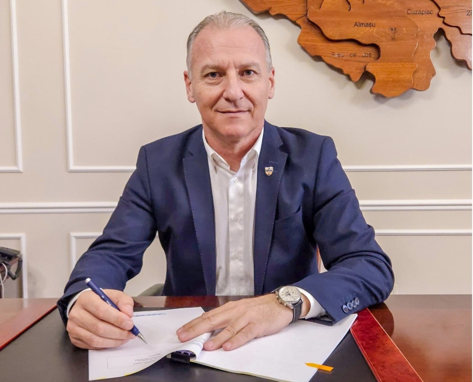 Dinu Iancu Salajanu s a autosuspendat din functia de presedinte al PNL Salaj