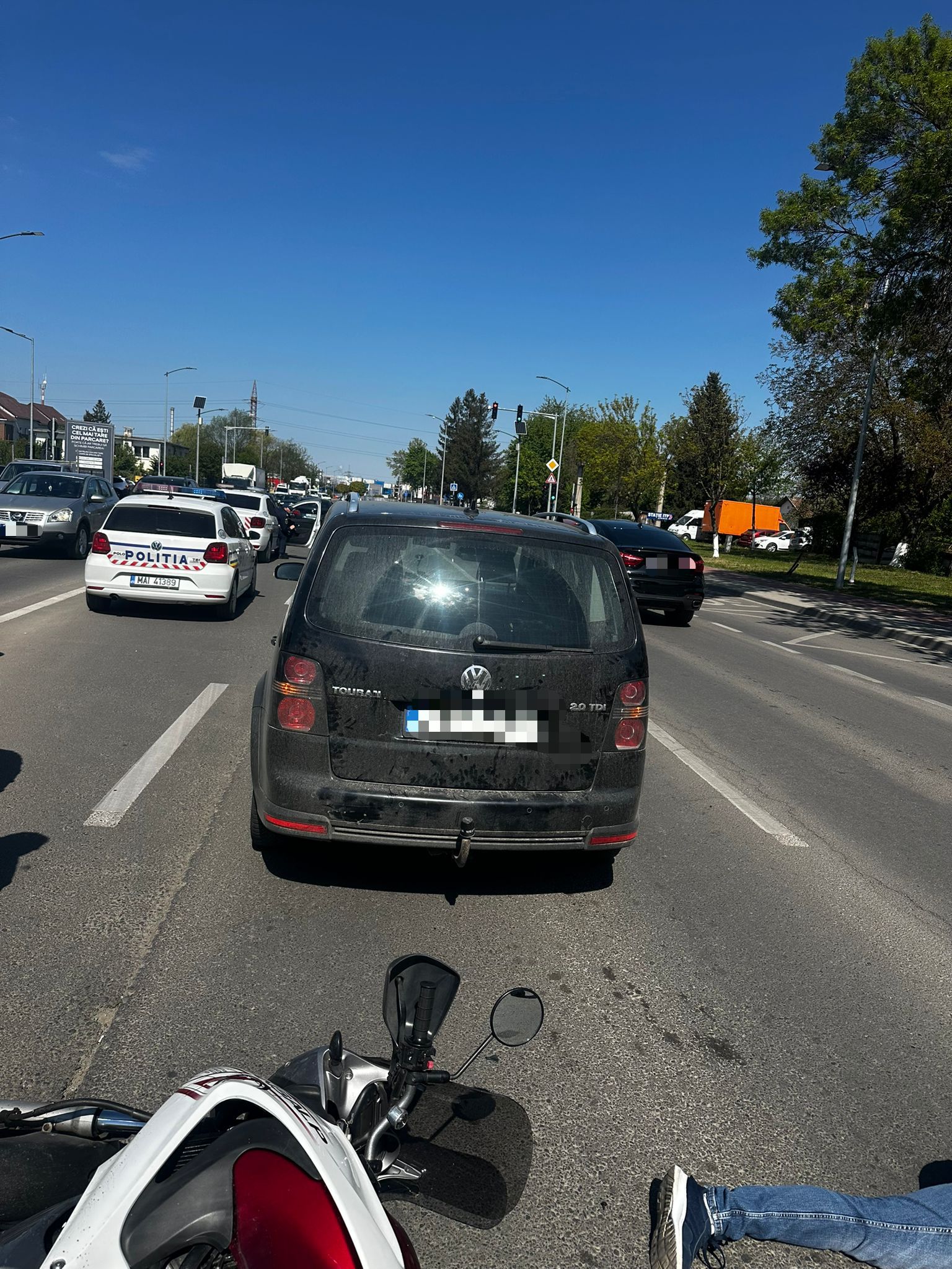 FOTO Acident in Zalau langa Lidl ul din zona industriala
