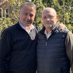 Momente emotionante trite de primarul Zalaului Florin Florian cu ocazia implinirii a 80 de ani de catre tatal su