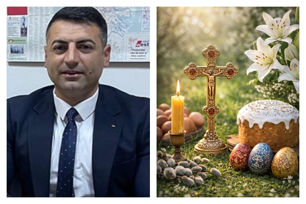 Sorin Criste directorul Citadin Zalau va doreste un Paste Fericit si o Florie plina de liniste