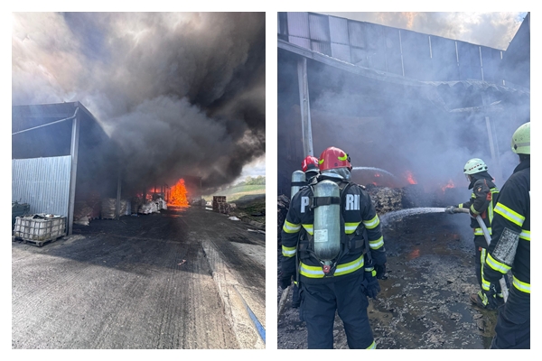 foto mesaj ro alert fabrica de sapun din comuna horoatu crasnei a fost distrusa de flacari incendiul afecteaza o suprafata de 800 de metri patrati