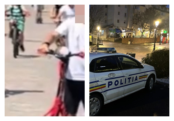 12 sanctiuni pentru adolescentii care merg cu viteza pe trotinete pe strada pietonala din Zalau