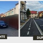 Citadin a transformat strada Vaii din Zalau care in trecut era plina de garaje
