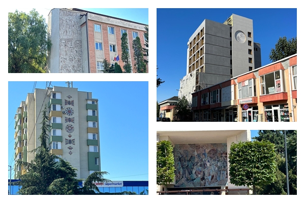 De la mozaicul cu Ceausescu la Soarele Salajean Operele de arta ascunse in zidurile Zalaului care dezvaluie povestea municipiului