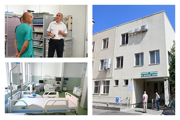 Investitia de peste 3 milioane de euro pentru extinderea si dotarea Ambulatoriului de specialitate al Spitalului Judetean Zalau a fost finalizata astazi