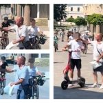 VIDEO Copil pe trotineta lovit in fata pe pietonala din Zalau Val de reactii puternice in mediul online