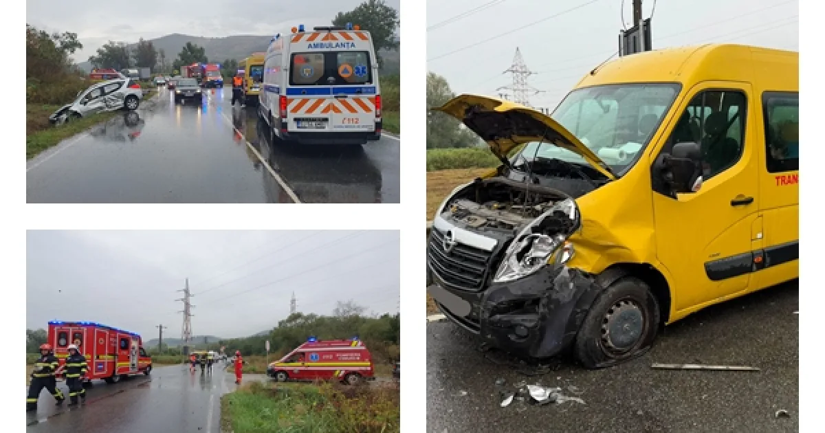 8 copii, în accidentul de la Var spre Jibou, în timp ce mergeau acasă de la școală