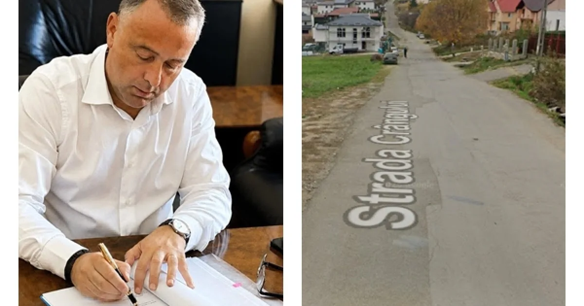 Canalizare pluvială nouă pe strada Crângului din Zalău, investiție de peste 206.000 de lei