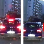 Copil pe trotinetă, aproape lovit de mașină în centrul Zalăului, după ce a trecut pe roșu