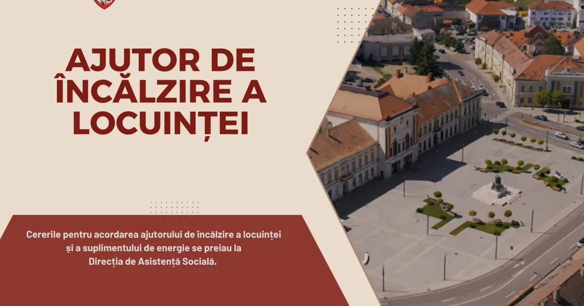 De la 1 octombrie, DAS Zalău primește cereri pentru ajutorul de încălzire