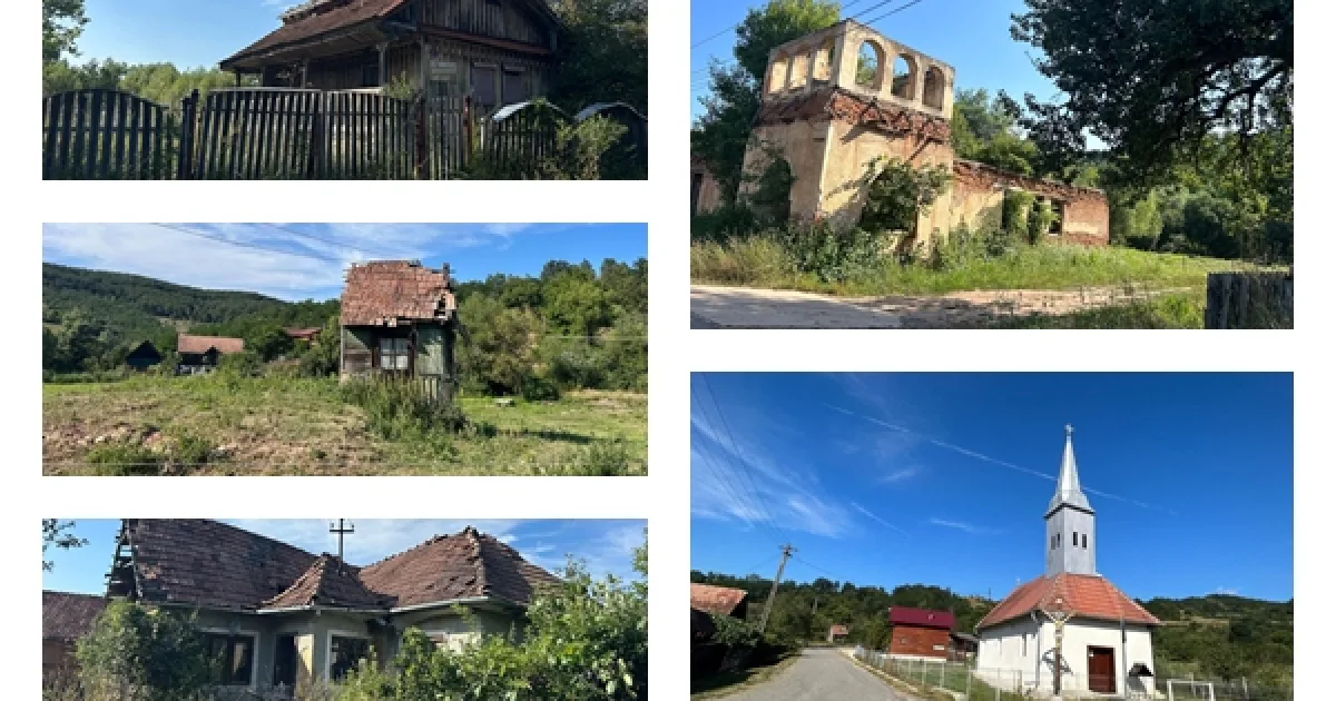 Două sate-muzeu la capătul Sălajului: vara 12 oameni, iarna 6 localnici