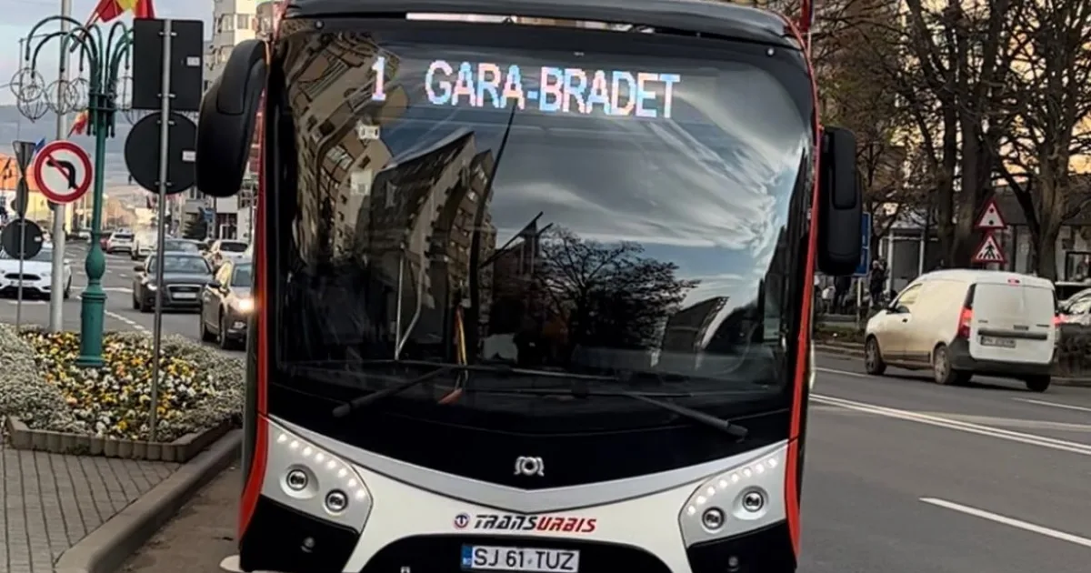 Modificare plecare Linia 7 TUR, Brădet – Liceul de Artă „Ioan Sima” Zalău