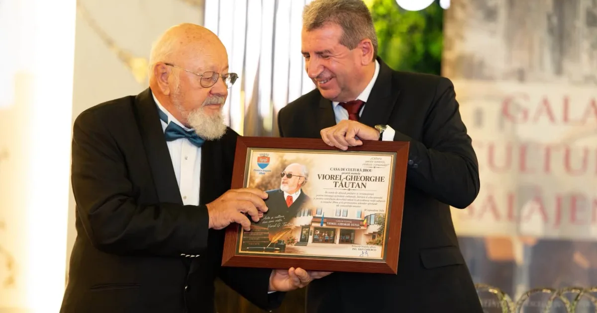 Profesorul Viorel-Gheorghe Tăutan va da numele Casei de Cultură din Jibou
