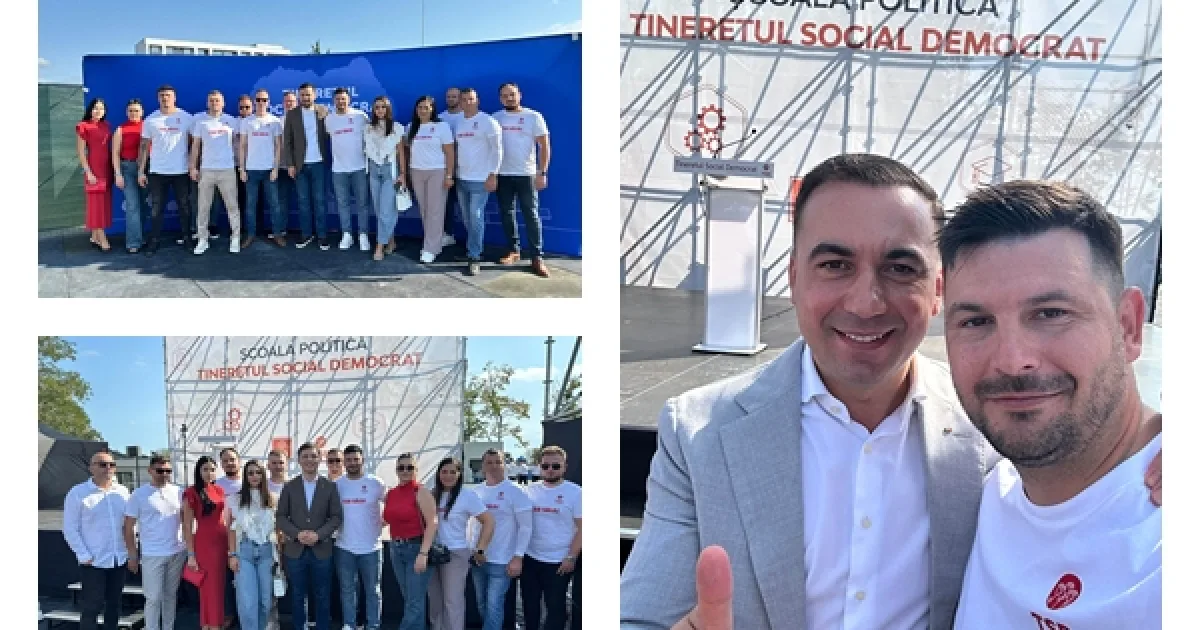 Tinerii social-democrați sălăjeni, prezenți la Școala Politică de Vară a TSD